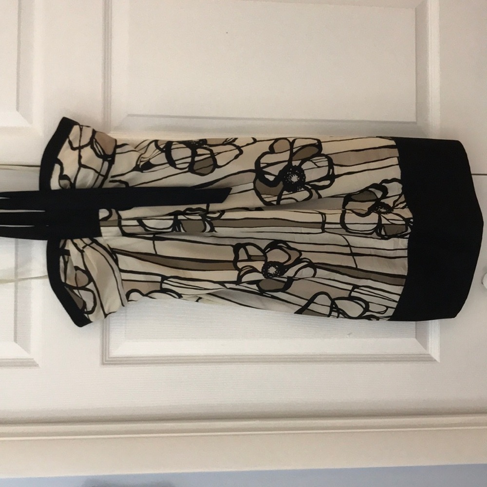BCBG Silk Halter Dress